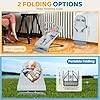 Orzbow Portable Baby Bouncer, Foldable Baby Bouncer Seat with Removable Play Bar, 3 Recline Positions, Infant, 0-12 Months Up to 20 lbs, Ergonomic Design, Easy to Assembly, Grey #3