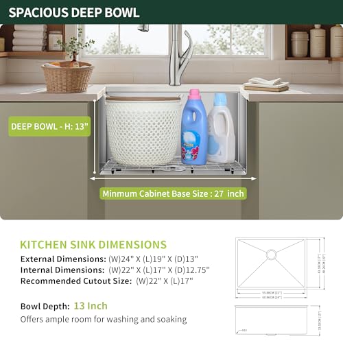 Commercial Stainless Utility Sink