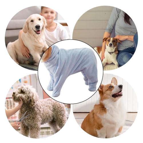 Weiches Hunde-Trockentuch, Schnell Trocknender Hunde-Bademantel, Plüsch Hundehandtuch Bademantel Mit Beinen, Weiche Und Gemütliche Dusch- Und Badeutensilien Für Kleine Oder Mittelgroße Hundes