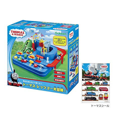 【メーカー特典あり】トーマス レッツゴー大冒険! + トーマスシール付き