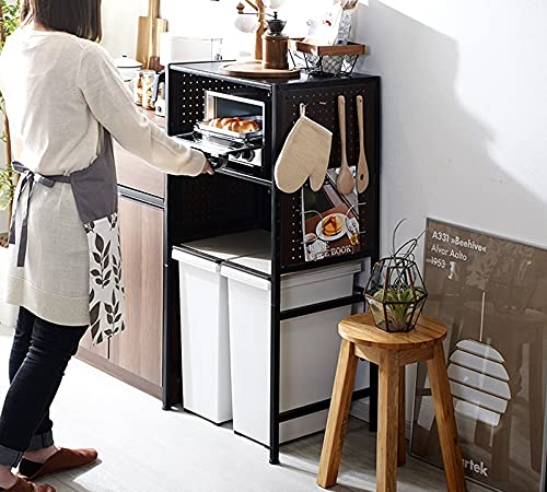 Amazon｜ゴミ箱上 ペグボード ラック コンコード 幅56cm-幅76cm レンジ