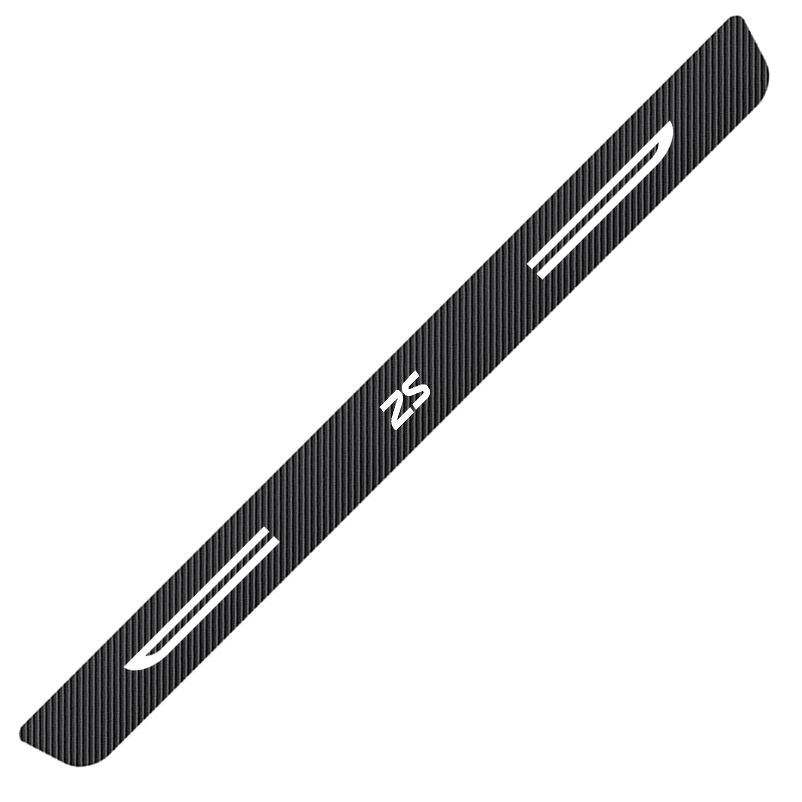 WXH97F Car Rear Bumper Protector for MG ZS EZS 2017-2025 2026 Carbon Fiber Boot Sill Guard Anti-Scratch Luggage Protective Sticker Self-Adhesive Waterproof Strip 90cm