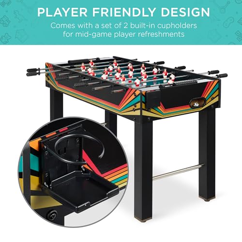 image for Best Choice Products 48in Competition Sized Foosball Table, Arcade Tab