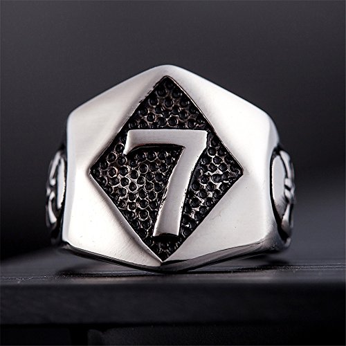 Image of Genuine Stainless Steel Ring Jewelry for Men Fashion Punk Biker Skull Rings