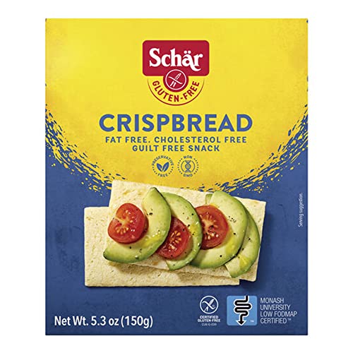 Schar - Crispbread - Certified Gluten Free - No Gmo's, Lactose, Fat, Cholesterol, Wheat Or Preservatives - (5.3 Oz) #TOP7