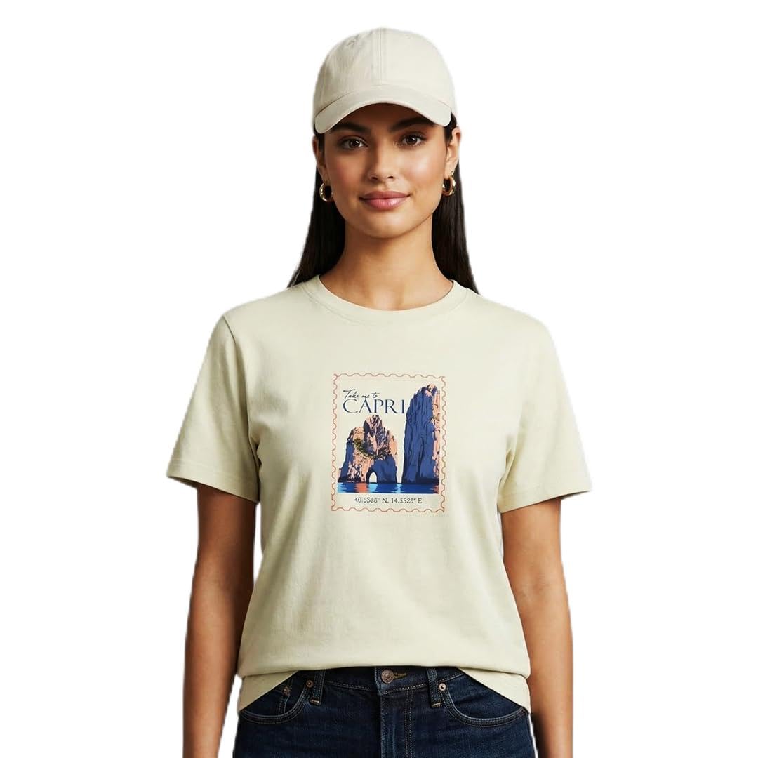 nobero 100% Cotton T-Shirts for Women Stylish | Regular Fit | Graphic Printed T Shirts for Women 180 GSM Combed Cotton | Crew Neck Half Sleeve-picture-20