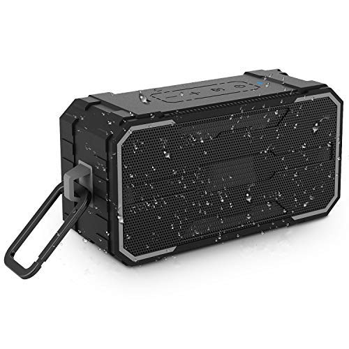 Janboo Wireless Bluetooth V4.2 Portable Speaker,IPX6 Waterproof Outdoor,10W Driver with Enhanced Bass