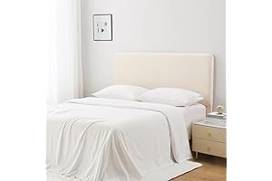 GOKOTTA Queen Sheets with 16" Deep Pockets and Elastic Corner Straps