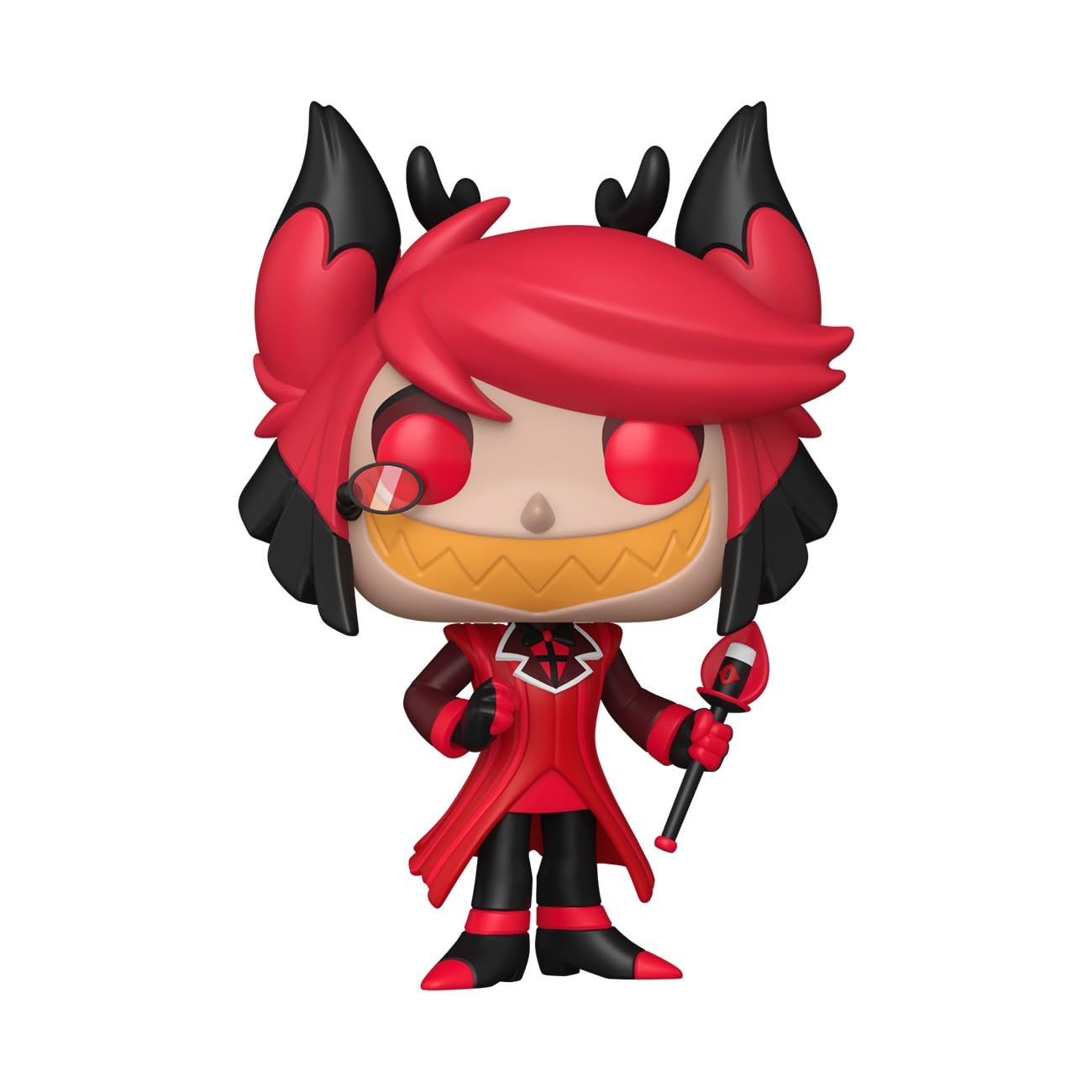 Funko Pop! Animation: Hazbin Hotel, Alastor, 1/6 Odds for Rare Chase Variant, Collectable Vinyl Figure, Gift Idea - Image 2
