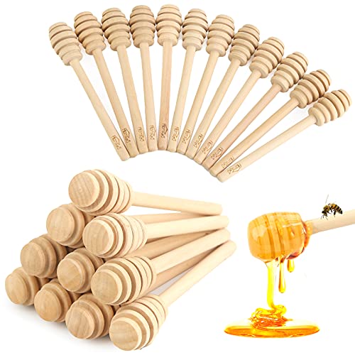 HANSGO Honigwabenstäbchen, 16 Stück, 12,7 cm, Mini-Holz-Sticks Cover