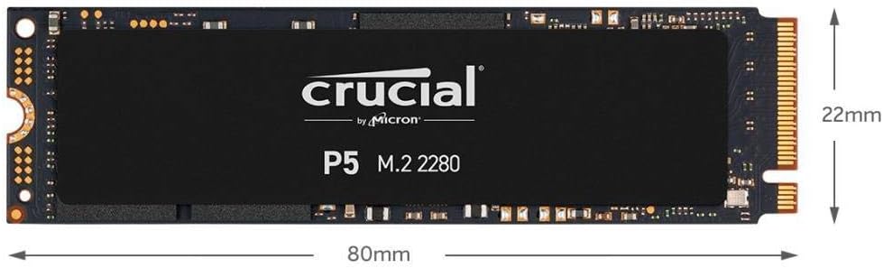 Crucial P5 2TB SSD NVMe para jogos: Review testado por 30 dias