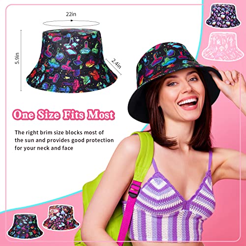 Cindeer 4 Pcs Sombreros Bucket unisex para exteriores miniatura 2