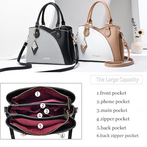 Image of Purses and Handbags Top Handle Satchel Shoulder Bags Tote Bag for Ladies