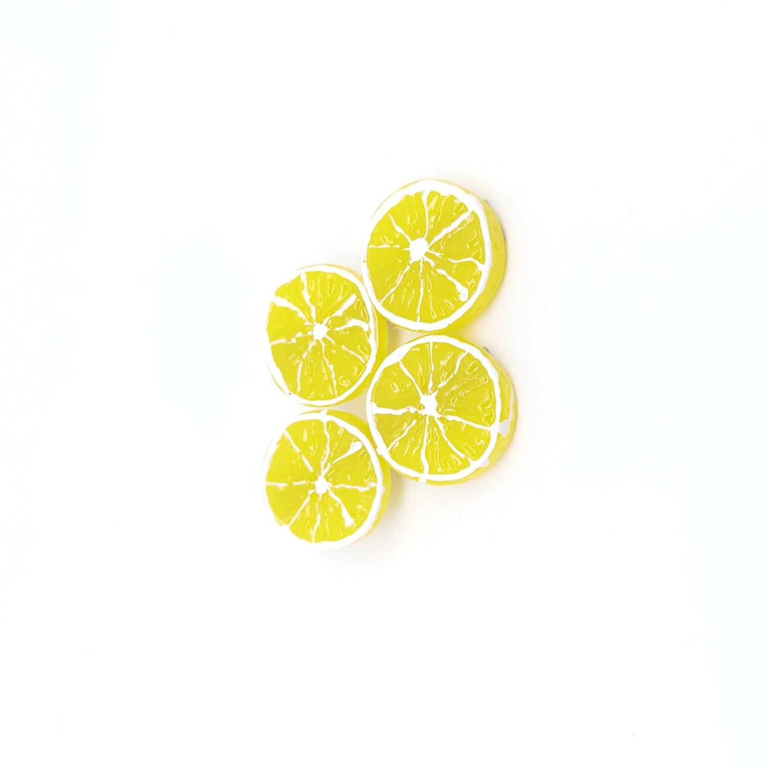 2Pcs Double Lemon Slices Hair Clips Lemon Hair Clip for Women Girls Bangs Side Hairpins Creative Barrettes Duckbill Hair Accessories Clips and Barrettes Decoration