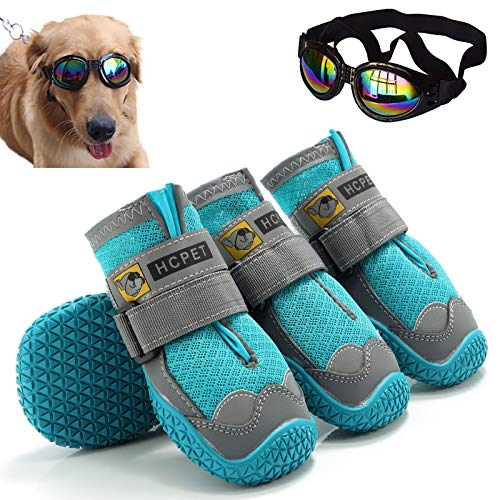 Bottes pour chien antidérapantes taille 8 fini les blessures sur le gel - 2