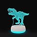 Produktbild Xdorra Tyrannosaurus rex Dino Nachtlicht, 7-Farben-Touch-Nachttischlampe, Tyrannosaurus Dinosaurier Nachtlicht Kunstlampe für Erwachsene und Kinder Männer