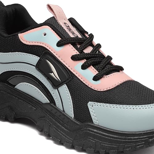 Image of ASIAN Women FLORA-03 Running and Casual wear Running Shoes with Laces, Lightweight and Comfortable Shoes Gym and Sports Shoes for Women & Girls with Stylish Design