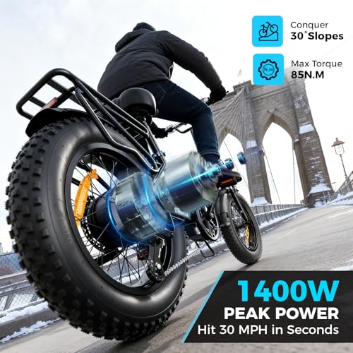 Image of Jasion X Hunter /PRO Electric Bike for Adults,1800W /1400W Peak 20''Fat Tire Foldable Ebike,Folding E Bike Up to 80 /70 Miles Range,720 /624WH Removable Battery,30 MPH E Bike,Certified by UL2849