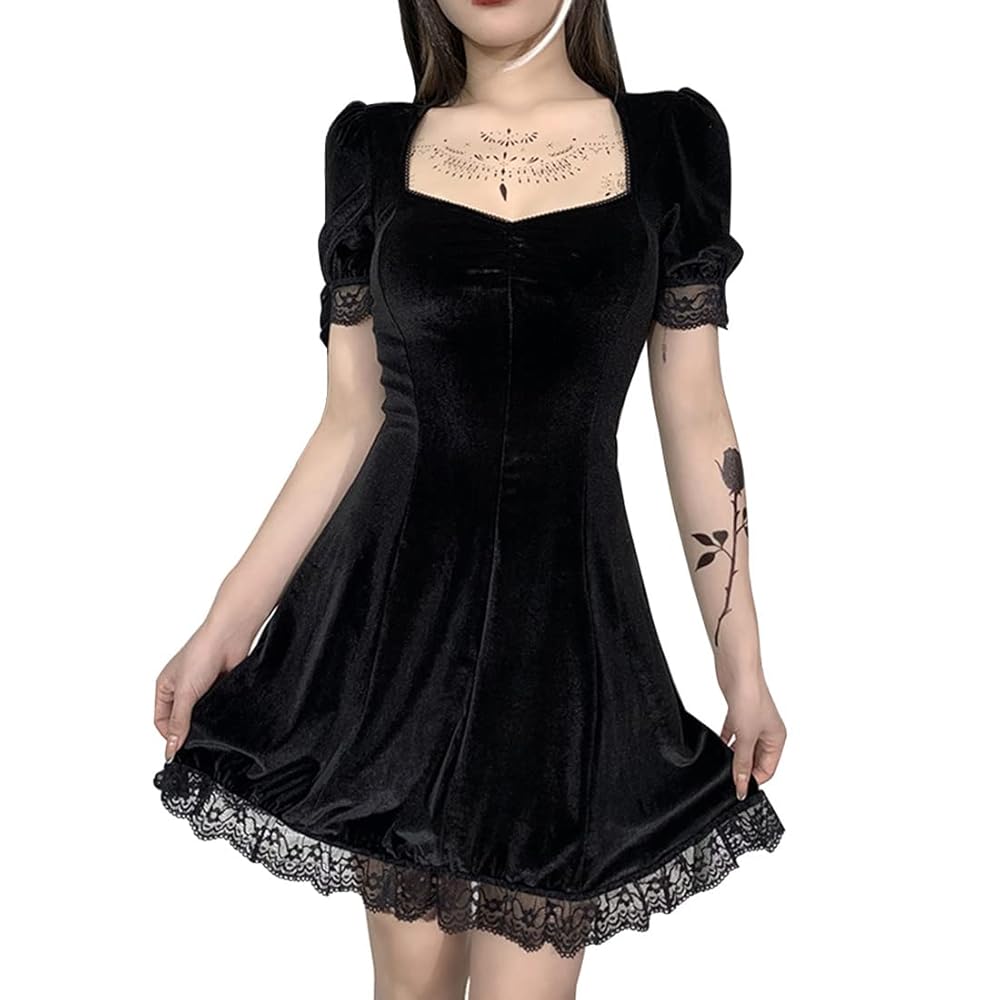 【dimmoire】 Coffin Dollミニワンピース Black Dimmoire ディムモアール Coffin Doll ミニワンピース - メルカリ