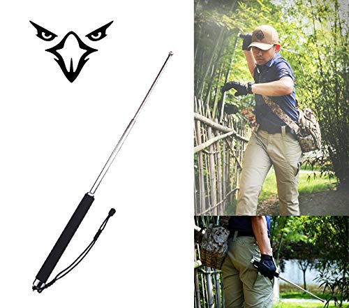 Baston De Trekking De Madera para Senderismo Y Camping Al Aire Libre,Bastones...