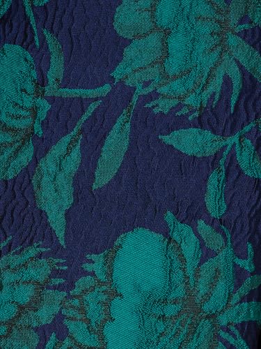 Image of Adrianna Papell High Lo Jacquard Midi Dress