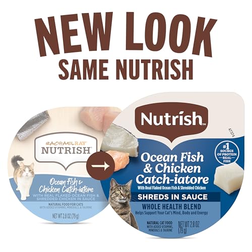Nutrish Fish & Chicken Wet Cat Food, 2.8 oz. Cup (24 Pack) (Rachael Ray) - image 2