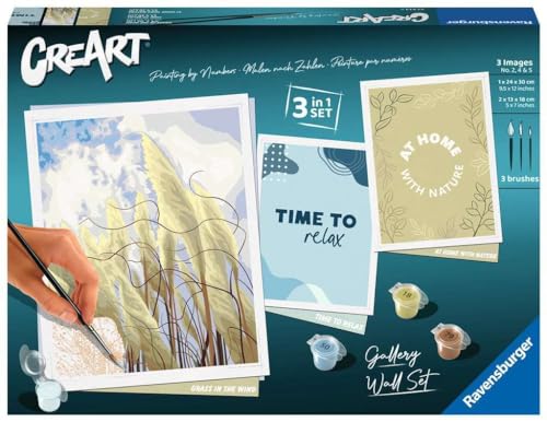 Peinture par numéros Ravensburger CreArt 23613 kit complet loisir créatif 12 ans