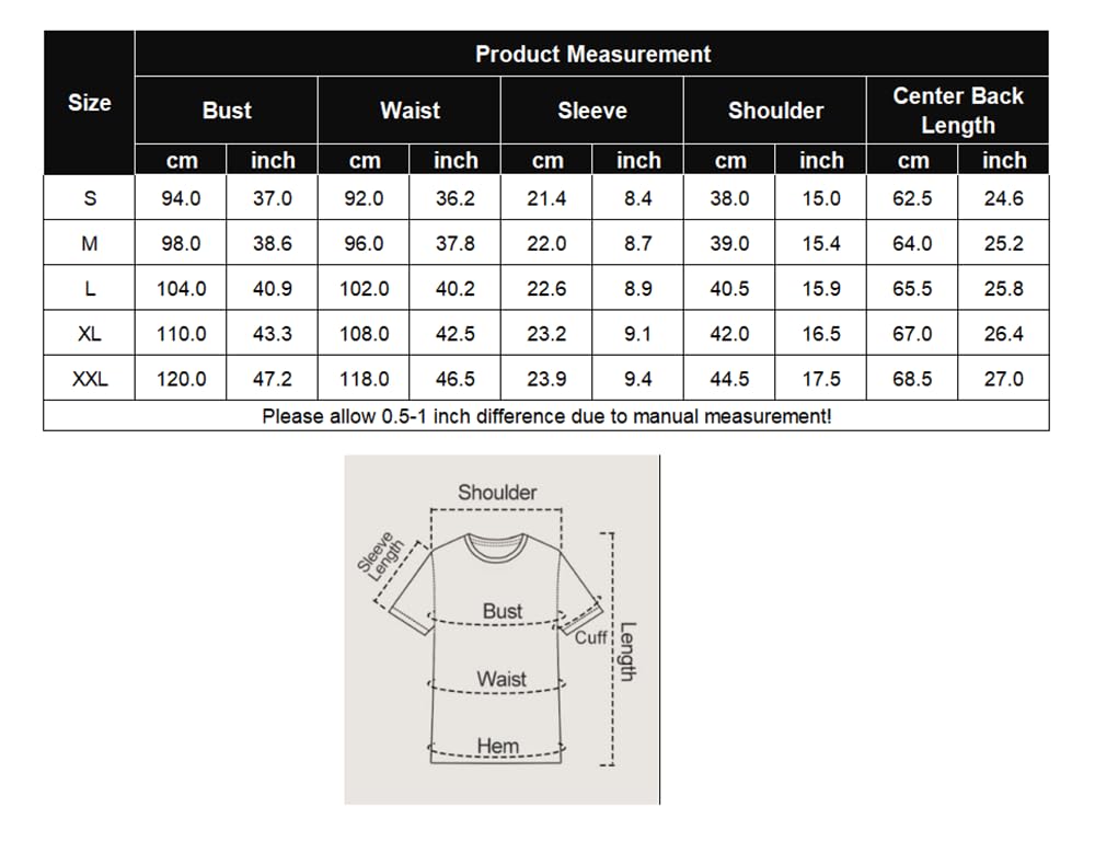 Zeagoo Camisetas Manga Corta Mujer Verano con Cuello V Blusas Moda Casual Túnica Camisa Elegante Basicas T-Shirt Ligero Elástica Tops S-XXL