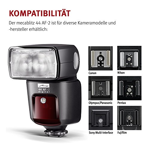 Metz Mecablitz 44AF2 Flash cobra électronique pour appareils reflex numériques Canon