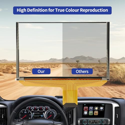 Image of Touch Screen Replacement Digitizer DJ080PA-01A Fit 2014-2018 Chevy Silverado 1500 Tahoe Chevy Colorado 2015 GMC Sierra Acadia Terrain Yukon Trucks SUV Mylink 8-inch Touchscreen Radio Navigation
