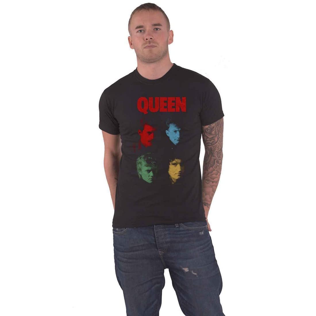 Queen - Licensed T-Shirt - Hot Sauce V.2 - Black - XL