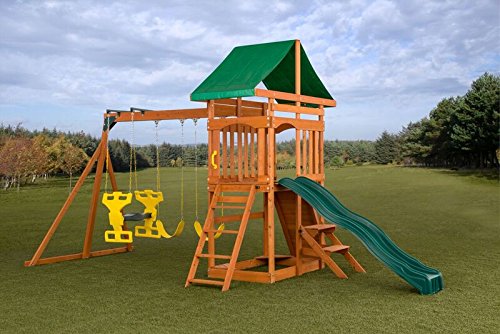 CREATIVE CEDAR DESIGNS Sky View Swingset