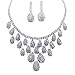 Women's Wedding Jewellery Sets Fashion Bride Earrings & Necklace