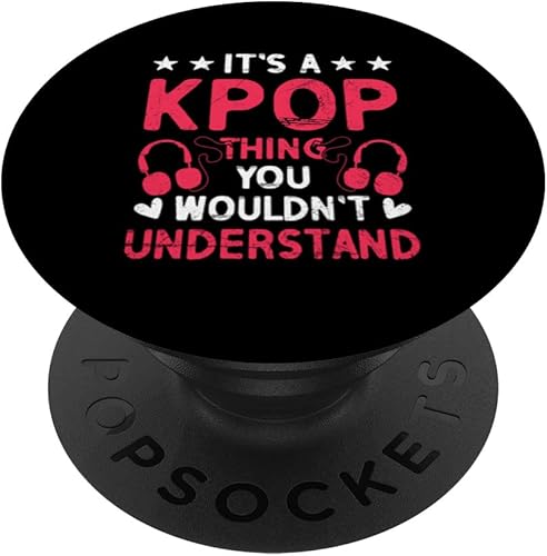 Es una cosa de Kpop que no entenderías PopSockets de música pop coreana PopGrip intercambiable
