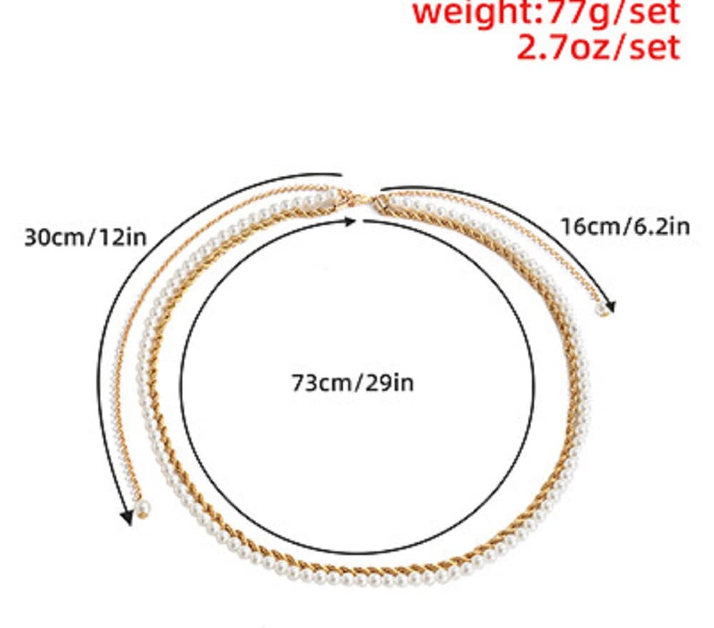 RWRAPS Catena Corpo Catena Multistrato retrò Semplice Femminile
