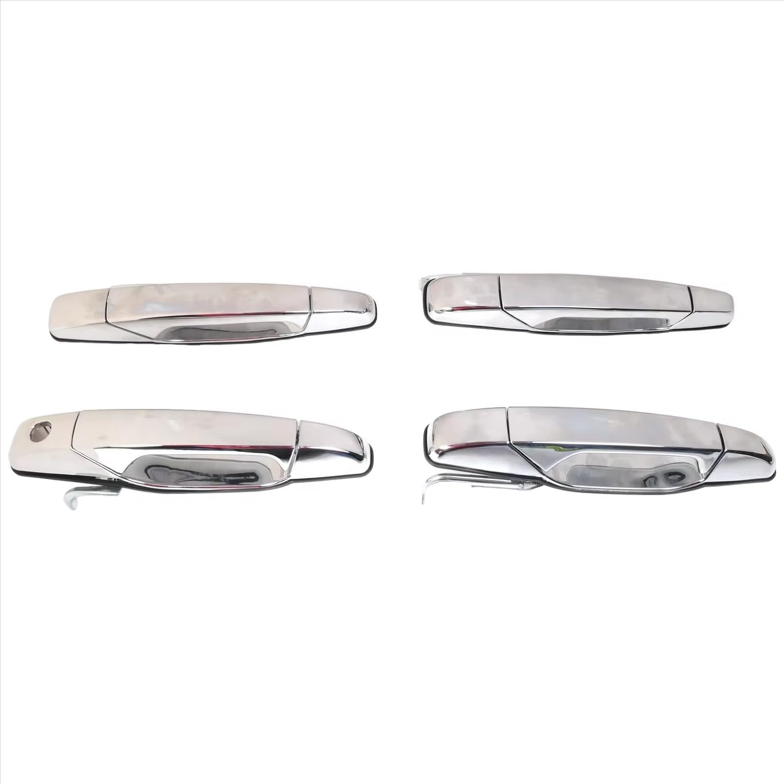 FVBFCDX Car Exterior Handle Compatible with Chevrolet for Silverado 1500 2007-2013 1 Set of 4 Pieces Car Exterior Door Handles OEM: 20828258 25960525 84053434 22738721