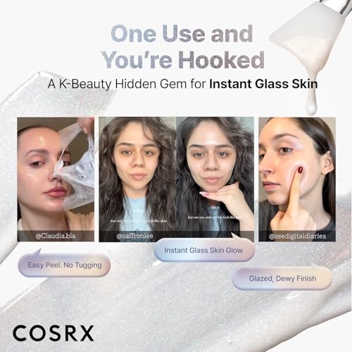 COSRX PDRN EXOSOME Glaze Wrapping Mask with SALMON DNA PDRN, Instant Glow, Easy Peel-Off Overnight Mask for Glass Skin, Firmness, Elasticity & Skin Texture Care,1.69 fl. Oz, Korean Skin Care - Image 3
