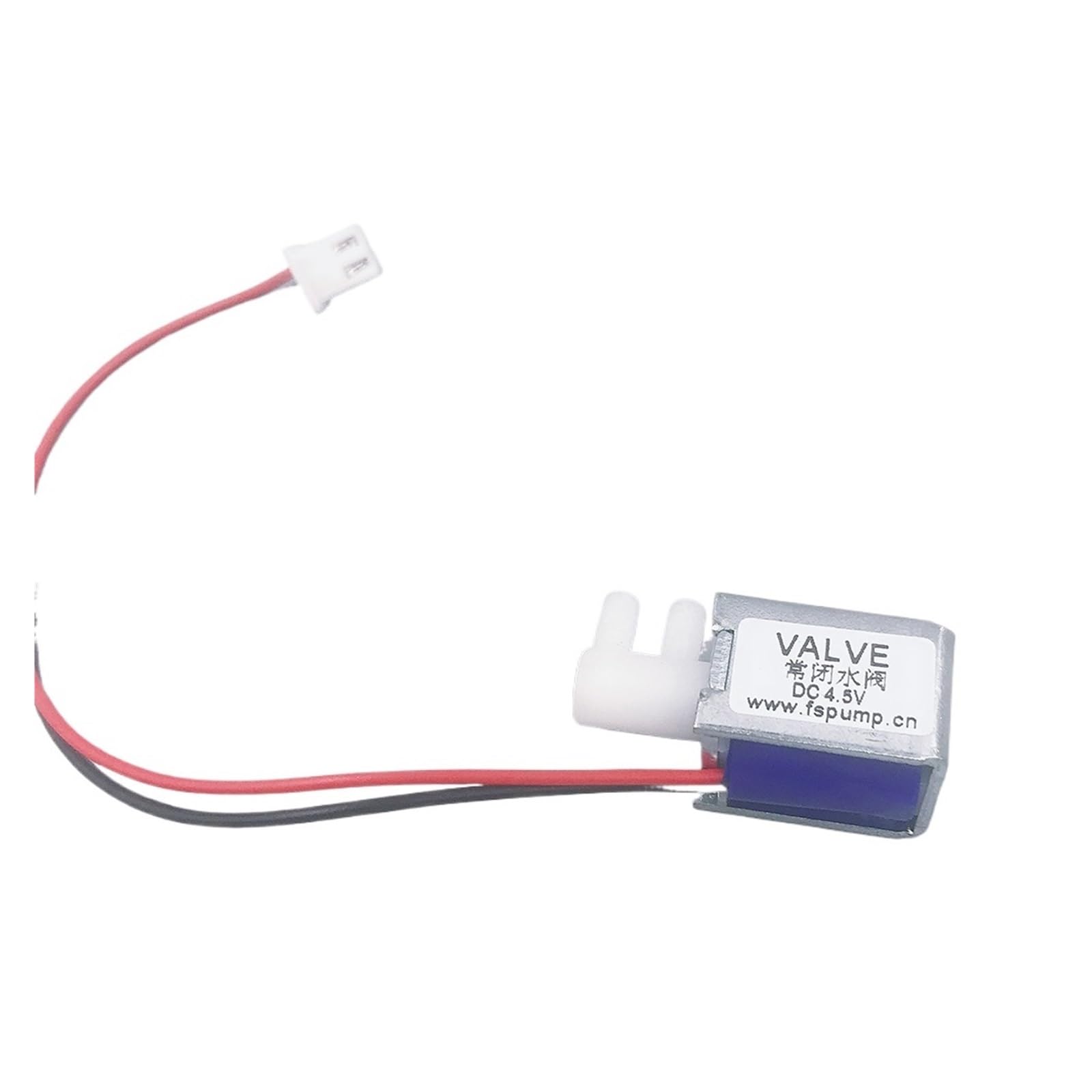 Xuro 4.5V Dc / 6V/ 12V/ 24V Mini Water Valve Solenoid Valve Normally Closed N/C Control Water Flow(4.5V)