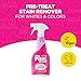 Stardrops The Pink Stuff Miracle Laundry Stain Remover Kit – Oxi Powder for Whites & Colors, Stain Remover Spray – Tough on Stains, Gentle on Fabrics (3-Pack)