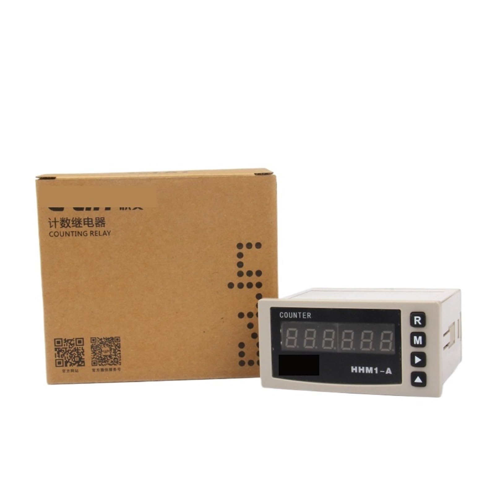 Amazon.com: 數位計數器計數器,HHM1-A,96X48 公釐,6 位數計,長度計,計數器,6 位數數位顯示器(AC380V) : 工業與科學