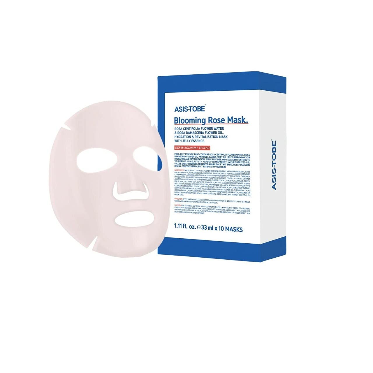 ASIS-TOBEBlooming Rose Mask (5 Masks in a Box)