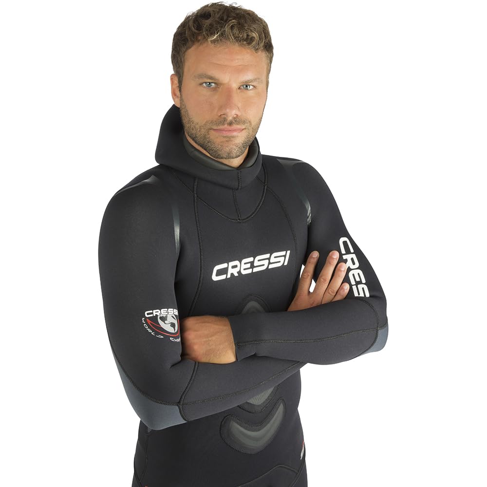 Amazon | CRESSI Apnea Man 2-Piece Wetsuit 5mm L/4 | クレッシー