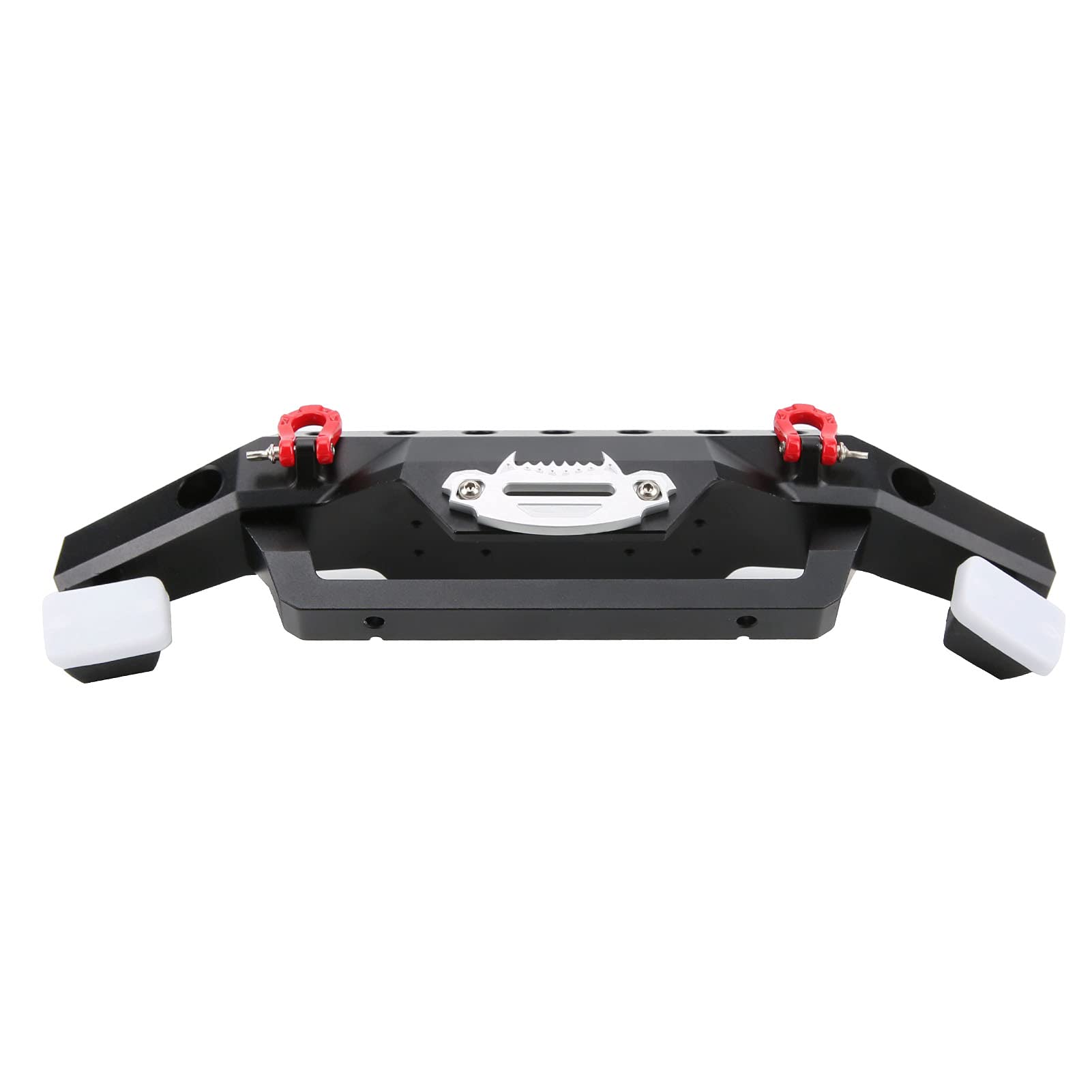 Portapacchi Anteriore RC in Metallo con Luce LED, Protezione Duratura per Auto RC, Accessori per la Guida Notturna