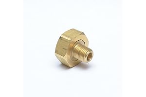 1/4" Male NPT MPT MIP to 3/4" Female GHT Garden Hose Thread Adapter
