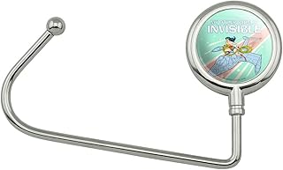 Wonder Woman My Other Ride is Invisible Purse Bag Hanger Holder Hook