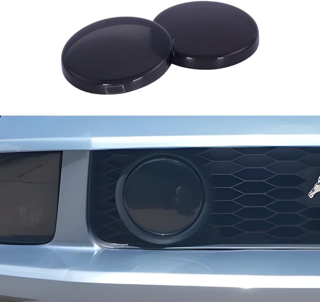 Smoked Fog Light Covers for 2005-2009 Mustang