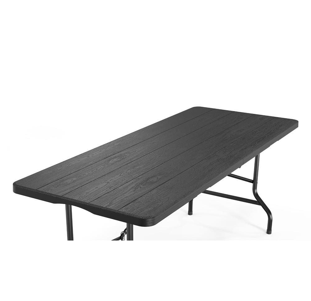 IFUJI ブラックウォルナット FOLDING TABLE 中古 Amazon.com: VINGLI 6 Foot Plastic Folding Table Portable Long