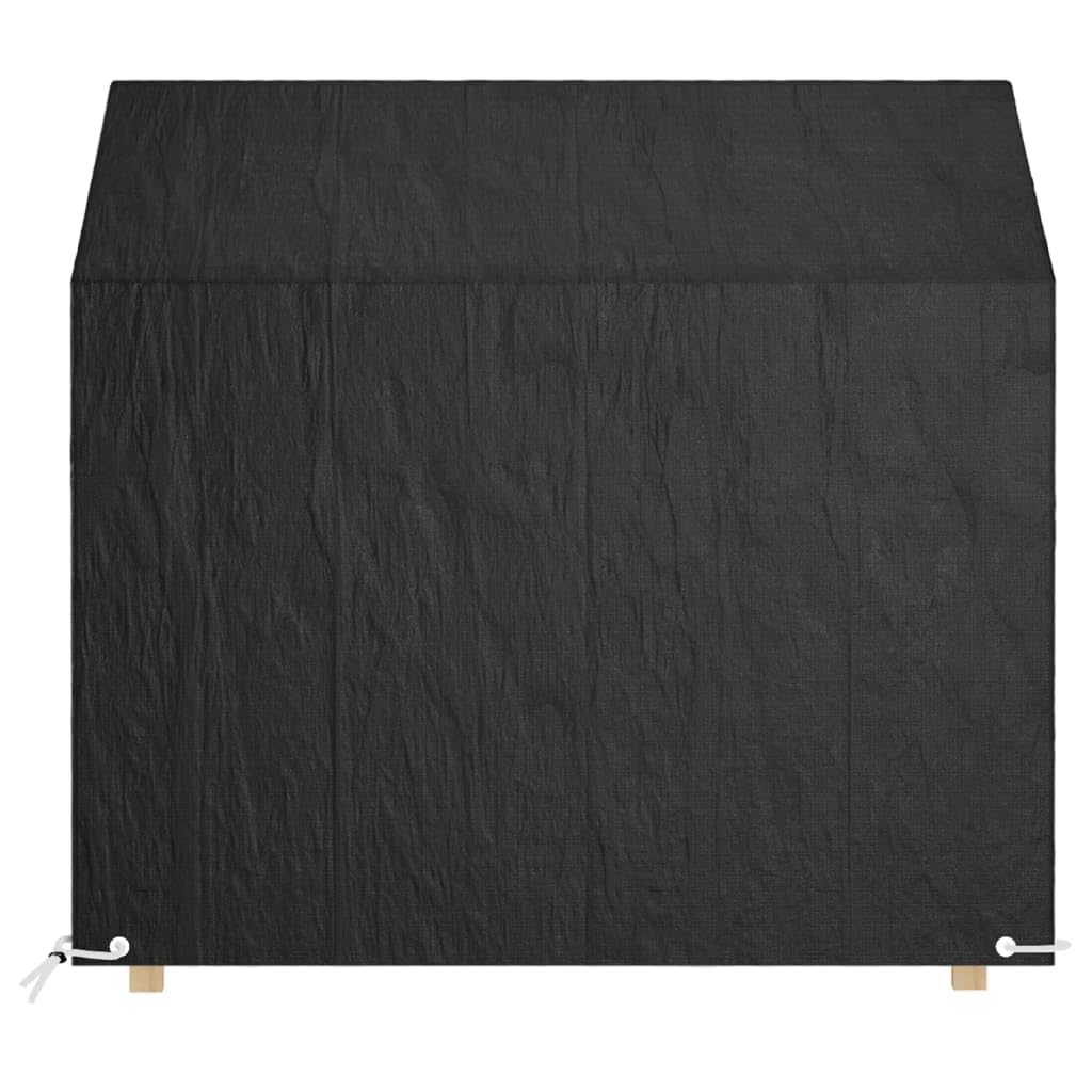 Gartenbank Schutzhülle 130x70x70/88 cm UV-beständig Wasserfest Staubschutz für Sitzecke Balkon Terrasse Outdoor wetterfest mit 8 Ösen und Befestigungsseil für Schutz vor Regen Schnee und