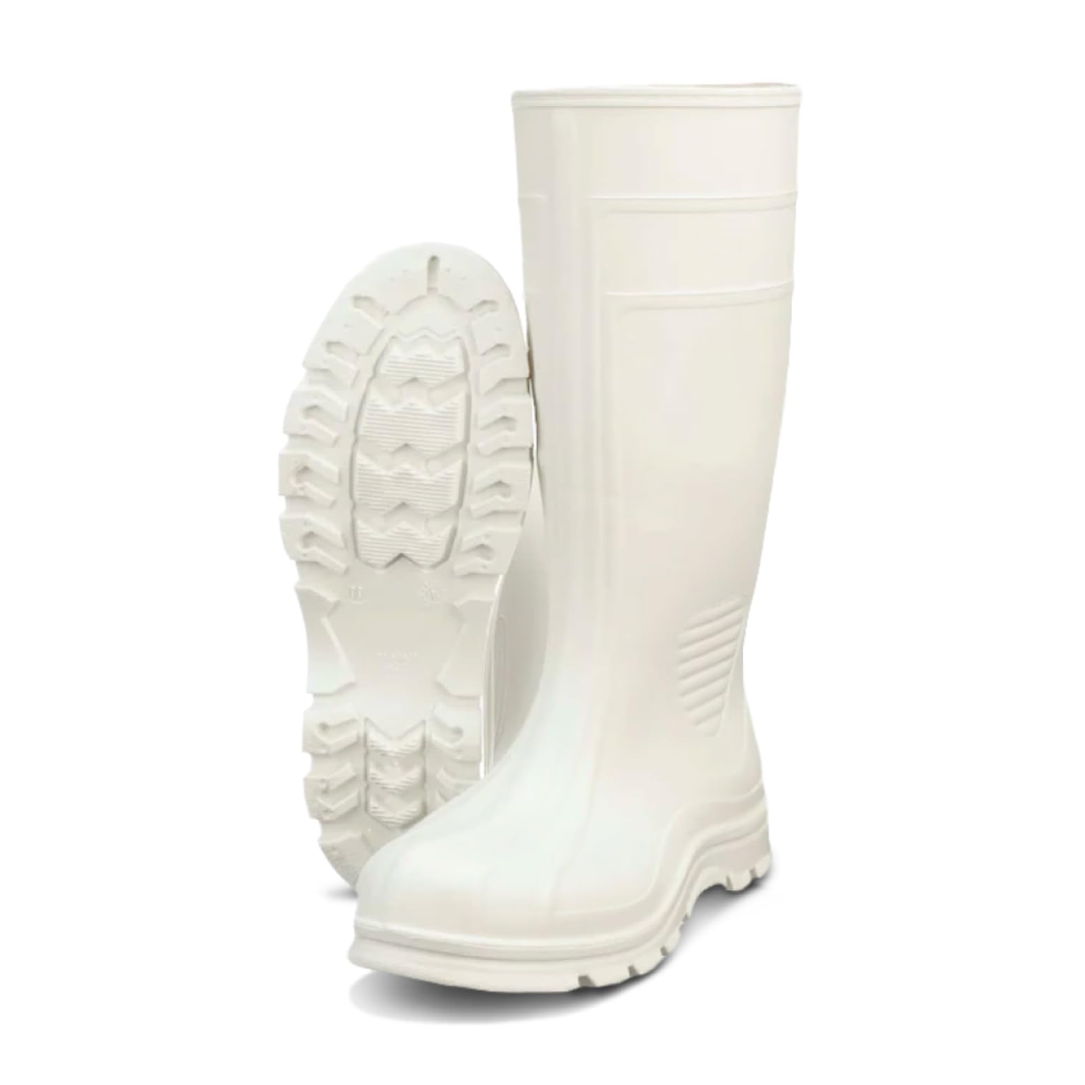 Heartland Dockside Waterproof Work Boots for Men and Women - Durable, Flexible PVC Boots for Marine Work with Easy On/Off, Slip-Resistant Outsoles