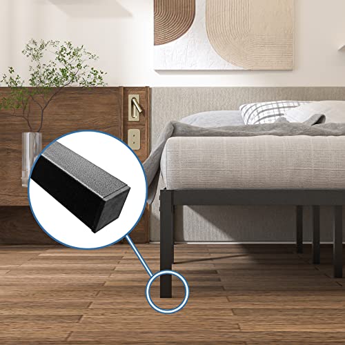 Uyuk Metal Platform Bed Frame Full Size, Mattress Foundation With Steel Slat Support, Modern Design Easy Assembly #TOP5